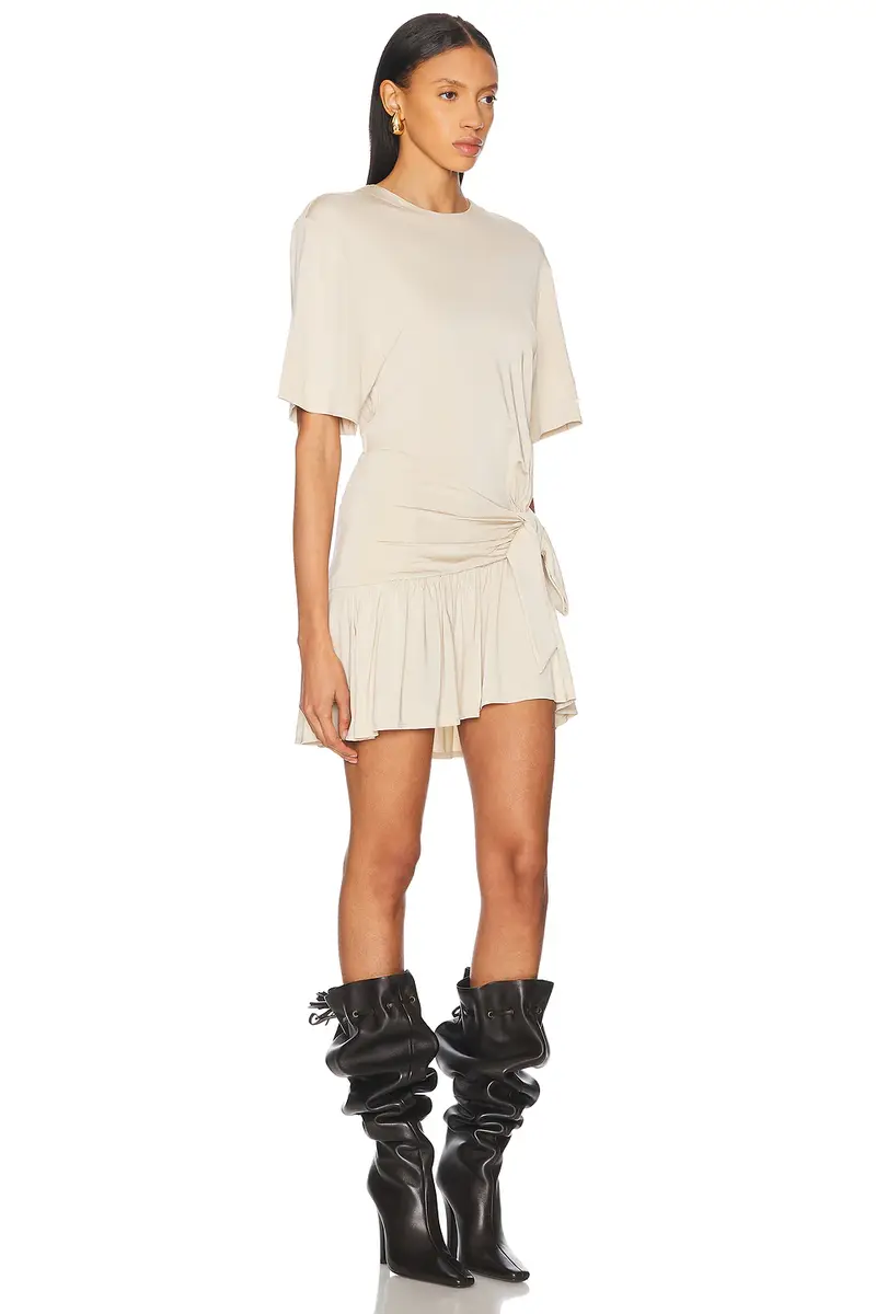 RABANNE Tie Mini Dress | Thumbnail 2 RABANNE Tie Mini Dress | Thumbnail 2