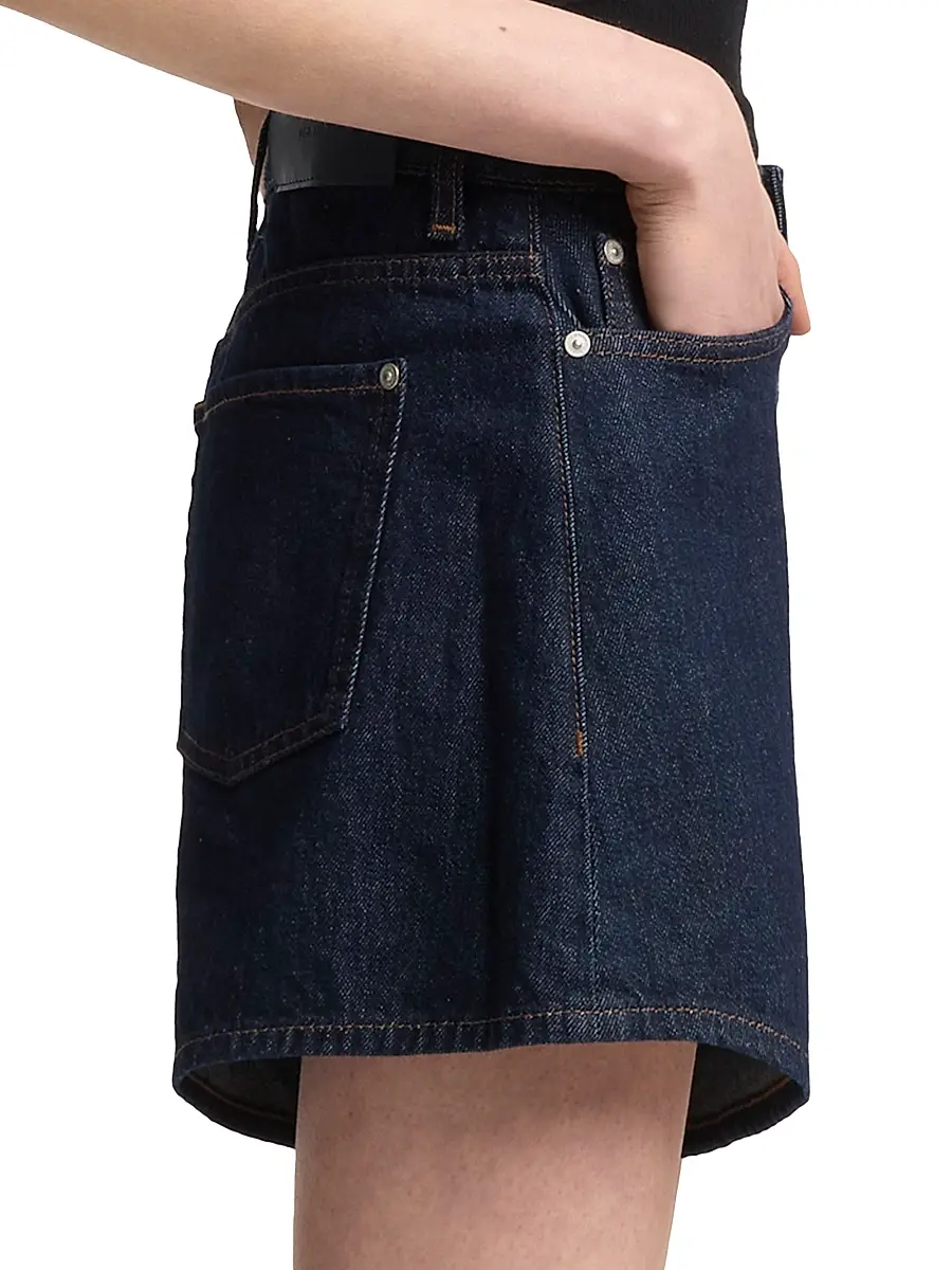 7 For All Mankind Women's Kori Denim A-Line Shorts | Thumbnail 5 7 For All Mankind Women's Kori Denim A-Line Shorts | Thumbnail 5