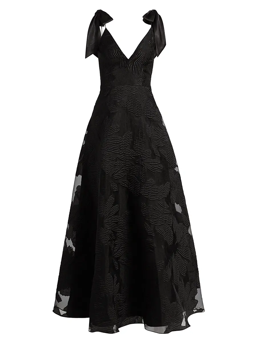 As It May Women's Strapless Jacquard Gown | Image 1 As It May Women's Strapless Jacquard Gown | Image 1
