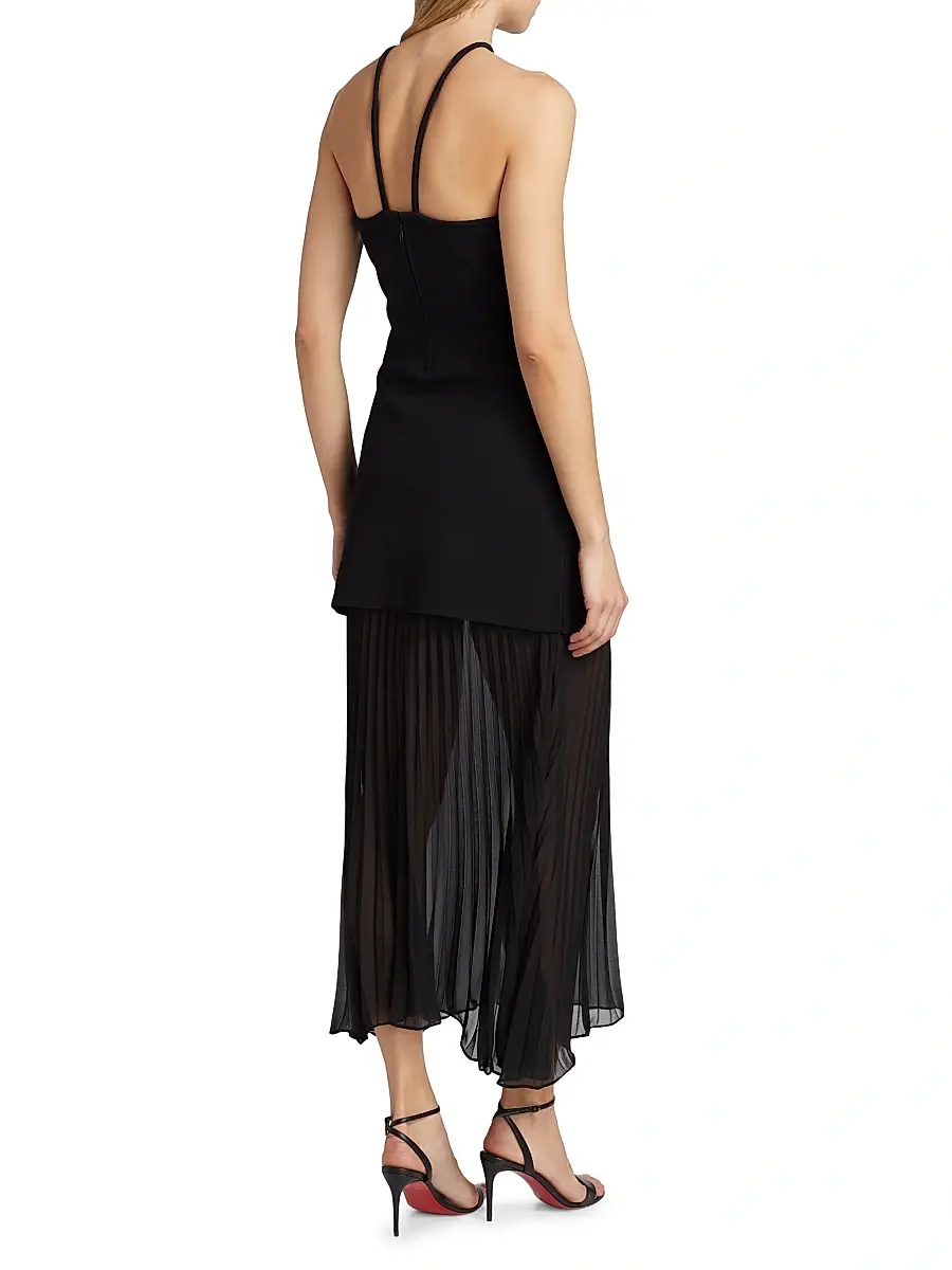 Et Ochs Women's Veta Halterneck Midi-Dress | Thumbnail 5 Et Ochs Women's Veta Halterneck Midi-Dress | Thumbnail 5