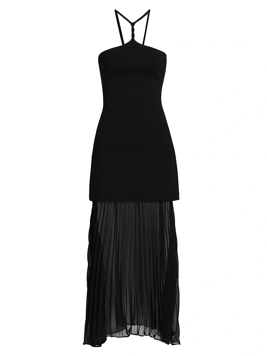 Et Ochs Women's Veta Halterneck Midi-Dress