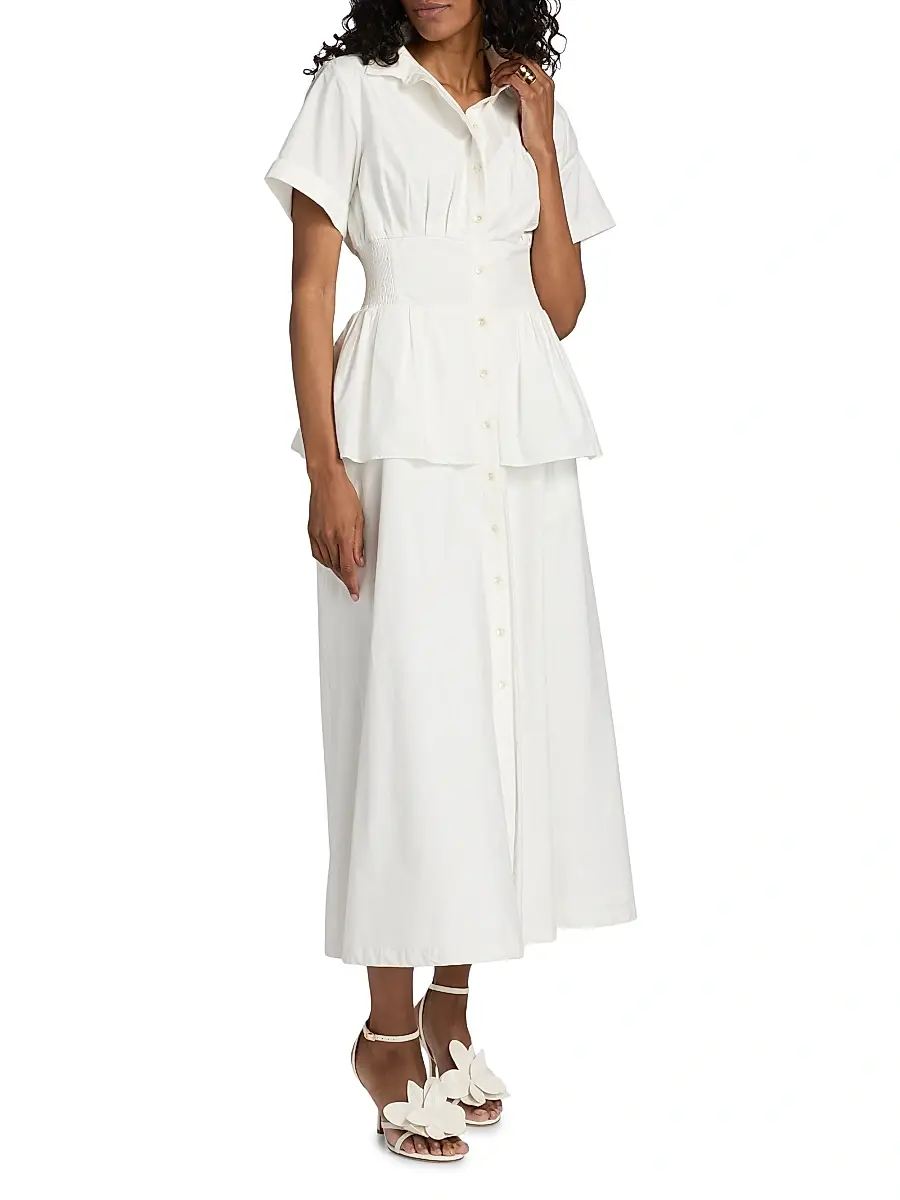 Rosie Assoulin Women's Boogie Woogie Bugle Boy Dress | Thumbnail 3 Rosie Assoulin Women's Boogie Woogie Bugle Boy Dress | Thumbnail 3