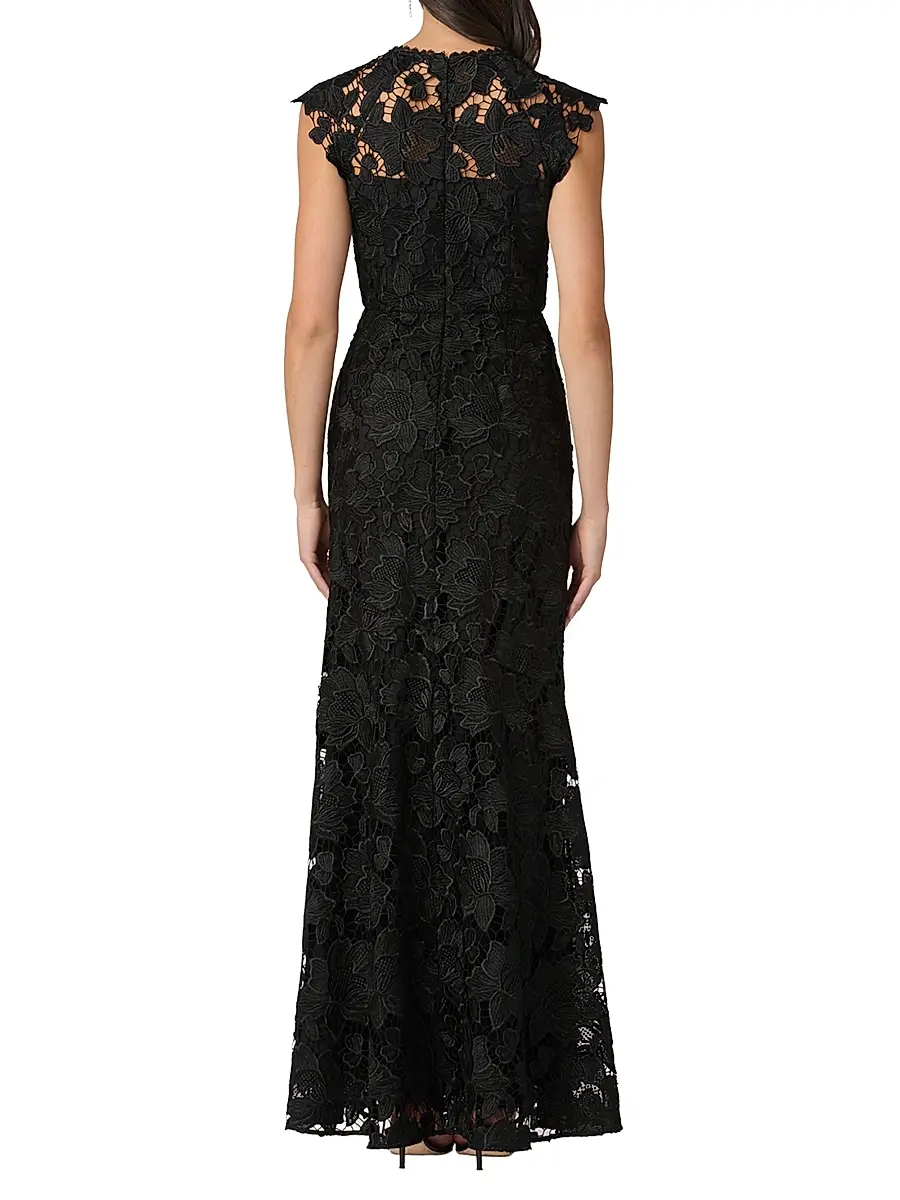 Shoshanna Women's Raven Lace Maxi Dress | Thumbnail 3 Shoshanna Women's Raven Lace Maxi Dress | Thumbnail 3