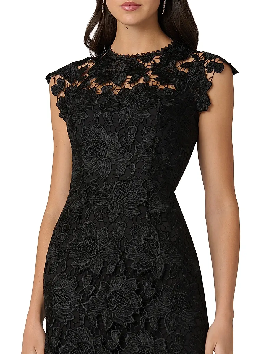 Shoshanna Women's Raven Lace Maxi Dress | Thumbnail 4 Shoshanna Women's Raven Lace Maxi Dress | Thumbnail 4