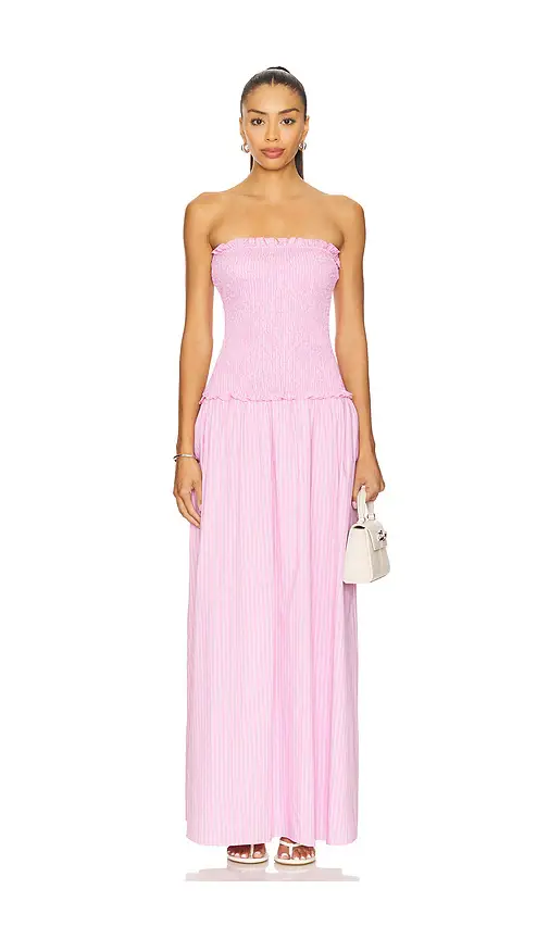 MORE TO COME Izabella Strapless Maxi Dress | Image 1 MORE TO COME Izabella Strapless Maxi Dress | Image 1