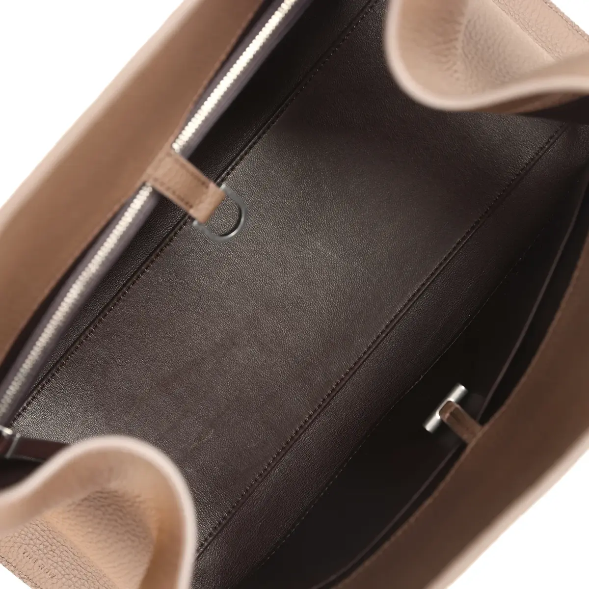 The Row The Row Shoulder Margaux 12 Dark Olive Calfskin Silver Hardware | Thumbnail 8 The Row The Row Shoulder Margaux 12 Dark Olive Calfskin Silver Hardware | Thumbnail 8