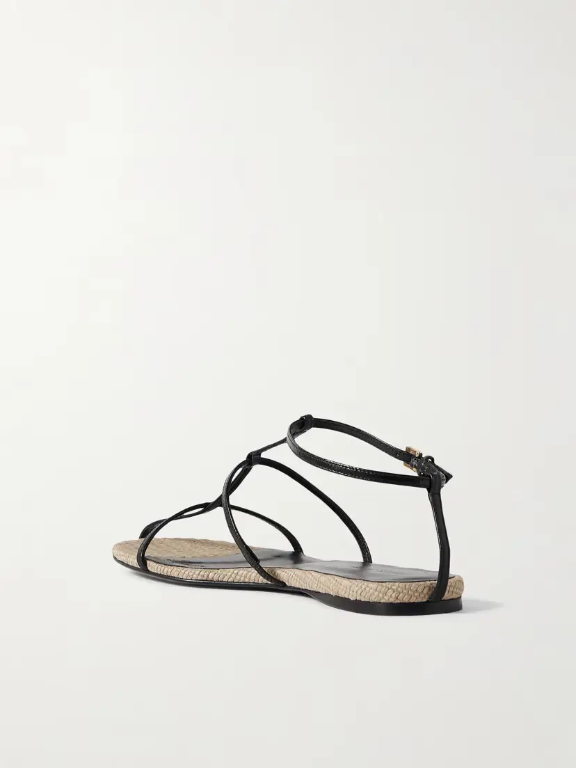 Khaite Cage Leather Sandals | Thumbnail 3