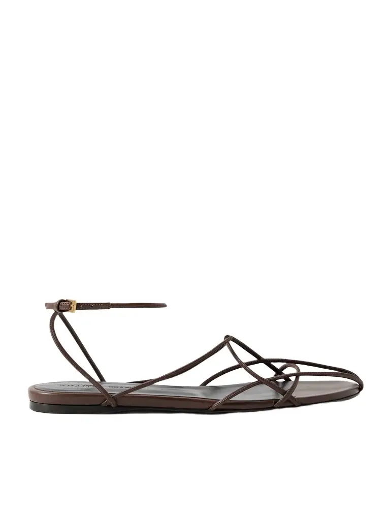 Loulou Leather Sandals