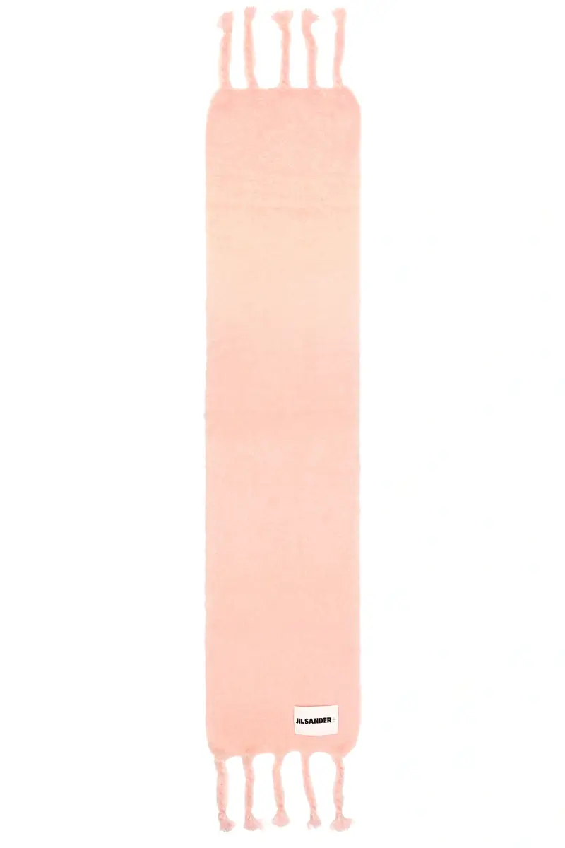 Jil Sander Logo Plain Scarf | Thumbnail 2 Jil Sander Logo Plain Scarf | Thumbnail 2