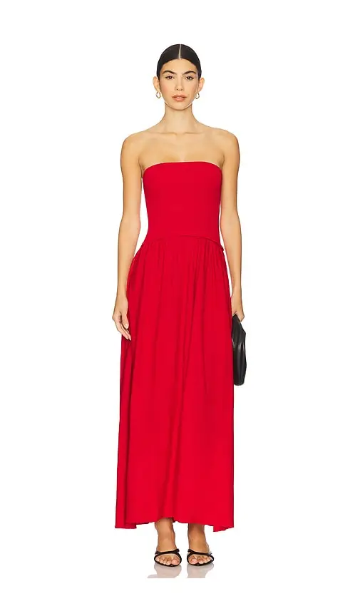 Solid & Striped The Strapless Soglio Dress