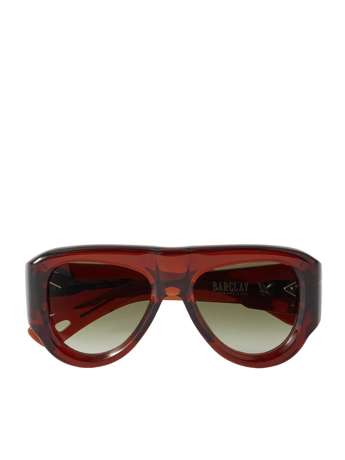 Barclay Aviator-style Acetate Sunglasses