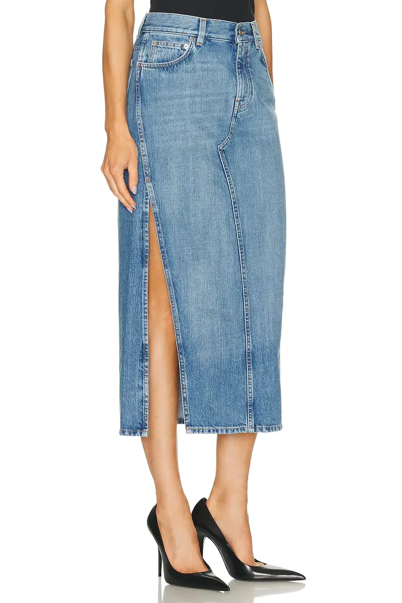 Givenchy Long Denim Skirt | Thumbnail 3 Givenchy Long Denim Skirt | Thumbnail 3