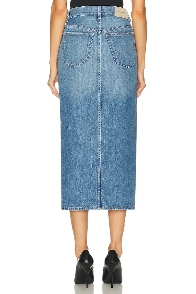 Givenchy Long Denim Skirt | Thumbnail 5 Givenchy Long Denim Skirt | Thumbnail 5