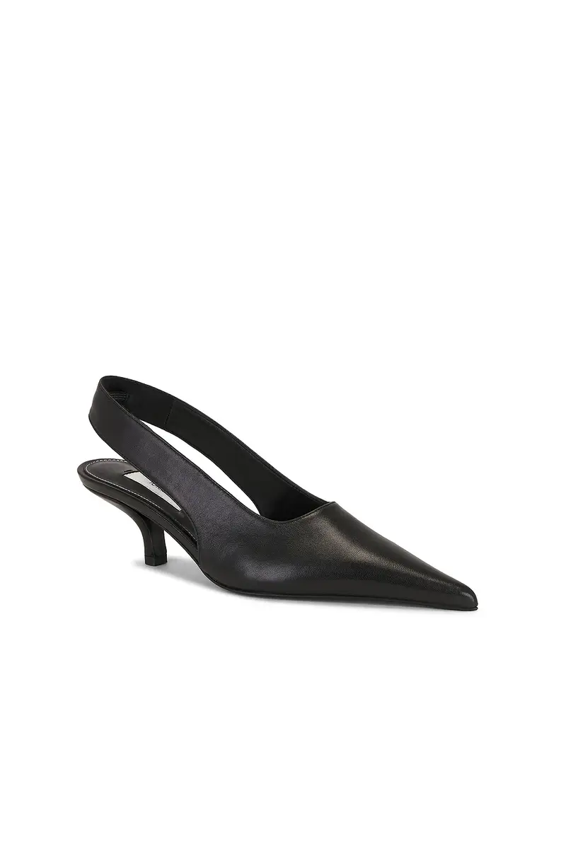 TOTEME Classic Leather Slingback | Thumbnail 2 TOTEME Classic Leather Slingback | Thumbnail 2