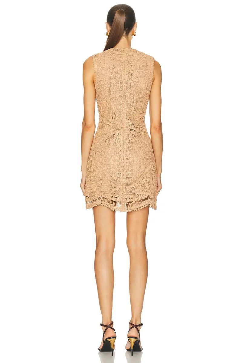 Simkhai Coen Crewneck Mini Dress | Thumbnail 3 Simkhai Coen Crewneck Mini Dress | Thumbnail 3