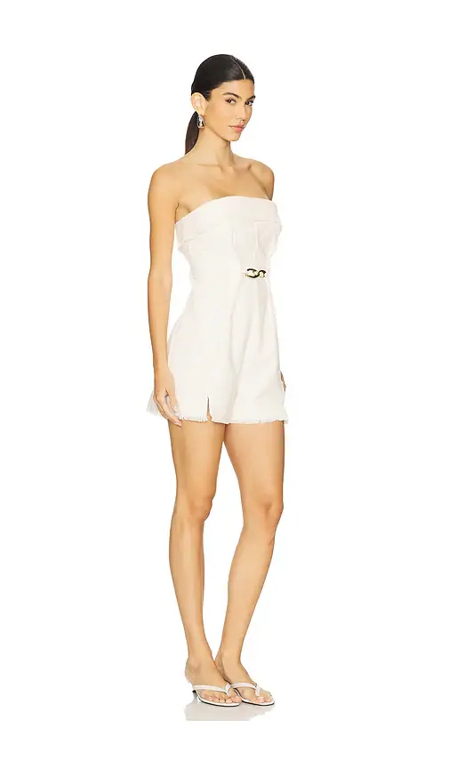 Amur Valerie Strapless Romper | Thumbnail 2