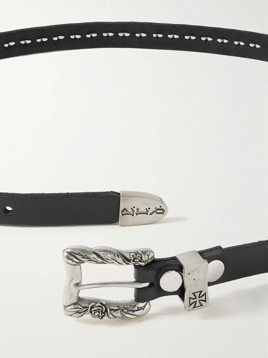 Enfants Riches Déprimés 2cm Studded Leather Belt - Men | Thumbnail 2