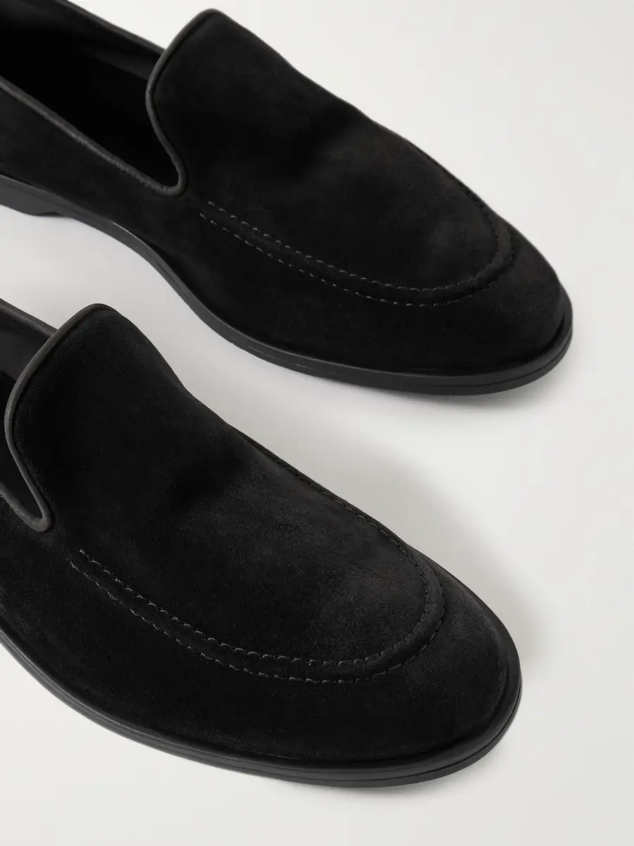 George Cleverley Cornwall Suede Loafers - Men | Thumbnail 5 George Cleverley Cornwall Suede Loafers - Men | Thumbnail 5