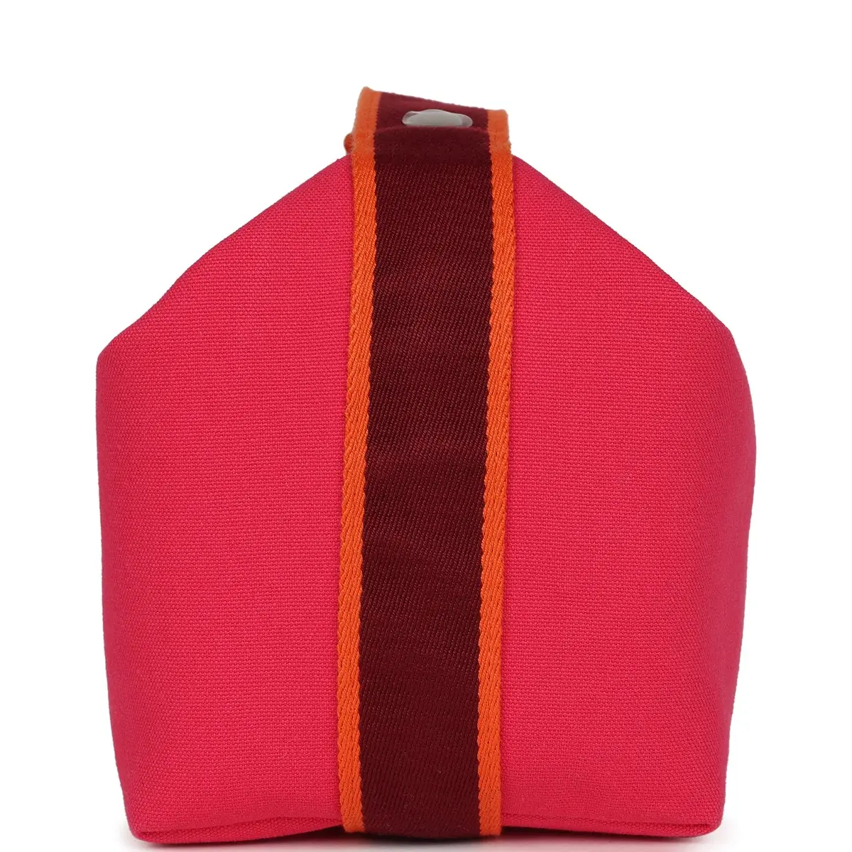 HERMÈS Hermes Bride A Brac Carre Case GM Hibiscus Canvas Palladium Hardware | Thumbnail 4 HERMÈS Hermes Bride A Brac Carre Case GM Hibiscus Canvas Palladium Hardware | Thumbnail 4