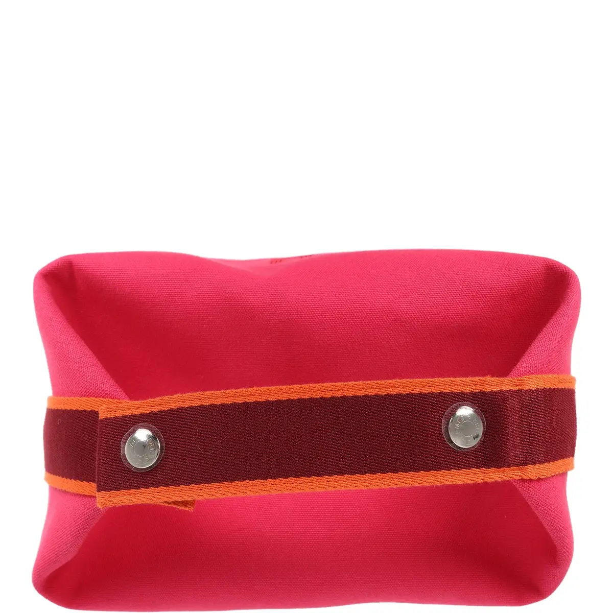 HERMÈS Hermes Bride A Brac Carre Case GM Hibiscus Canvas Palladium Hardware | Thumbnail 7 HERMÈS Hermes Bride A Brac Carre Case GM Hibiscus Canvas Palladium Hardware | Thumbnail 7