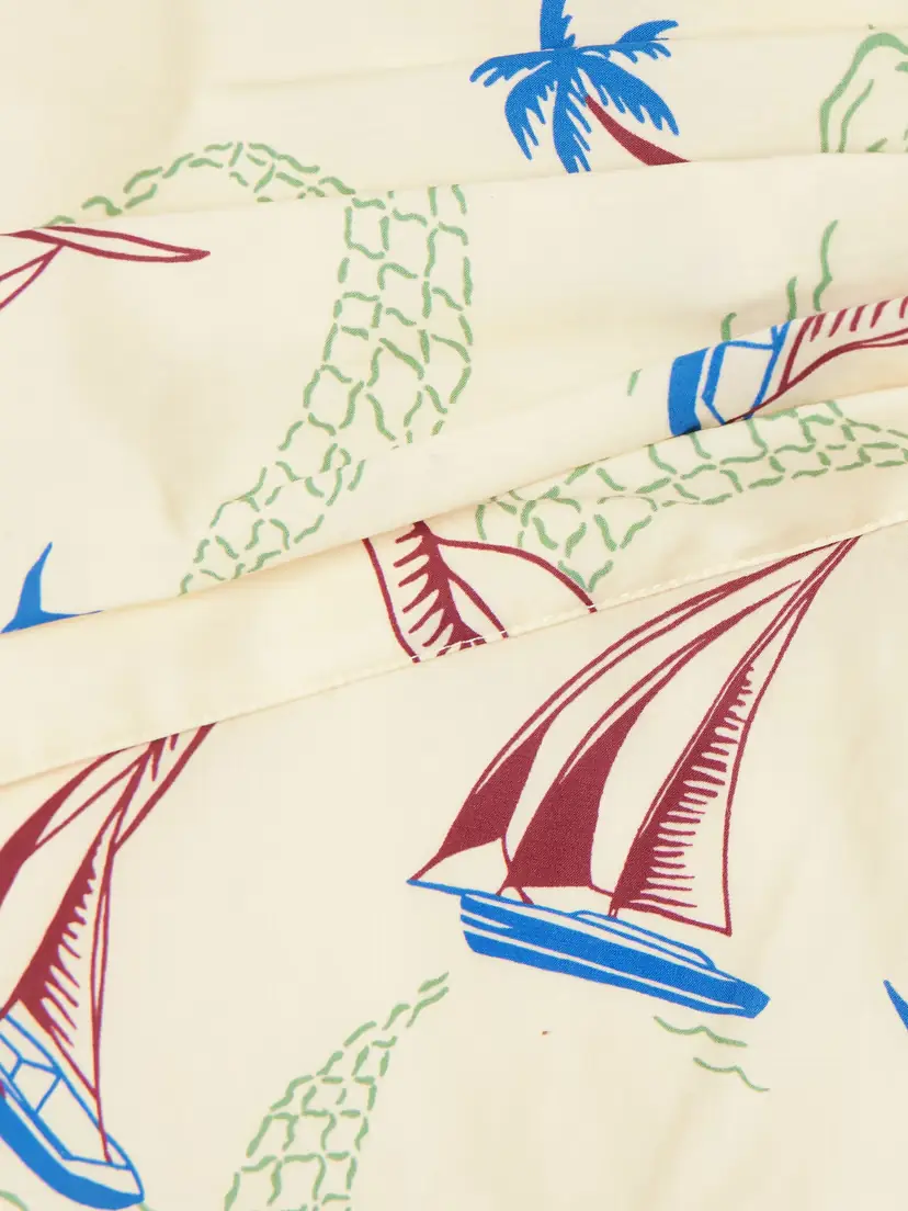 Rabanne Bow-detailed Printed Cotton Shorts | Thumbnail 5 Rabanne Bow-detailed Printed Cotton Shorts | Thumbnail 5