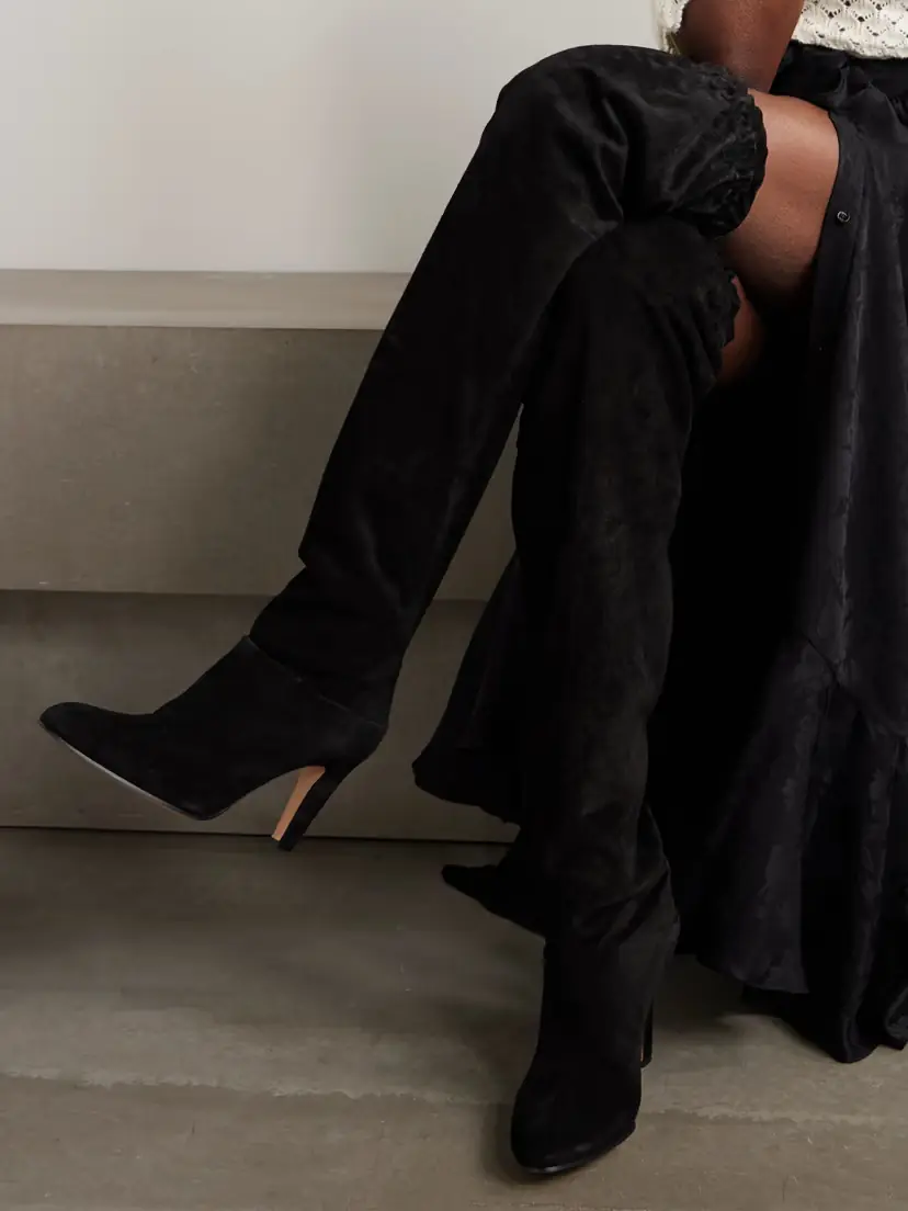 Chloé Eve Suede Over-the-knee Boots | Thumbnail 2 Chloé Eve Suede Over-the-knee Boots | Thumbnail 2