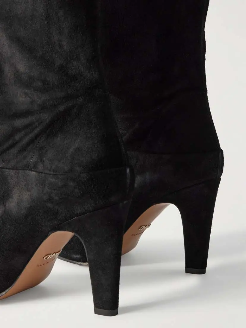 Chloé Eve Suede Over-the-knee Boots | Thumbnail 4 Chloé Eve Suede Over-the-knee Boots | Thumbnail 4