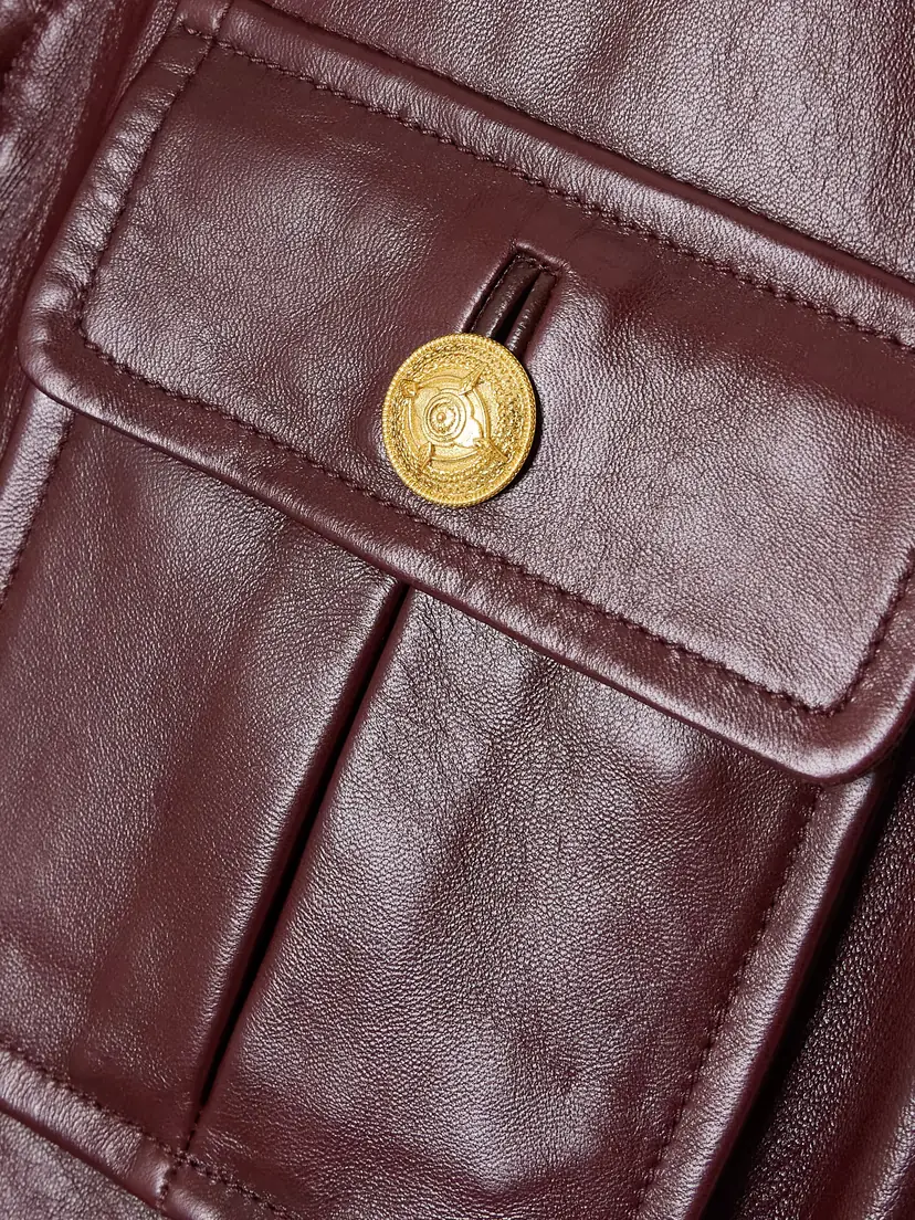 Chloé Belted Leather Vest | Thumbnail 5