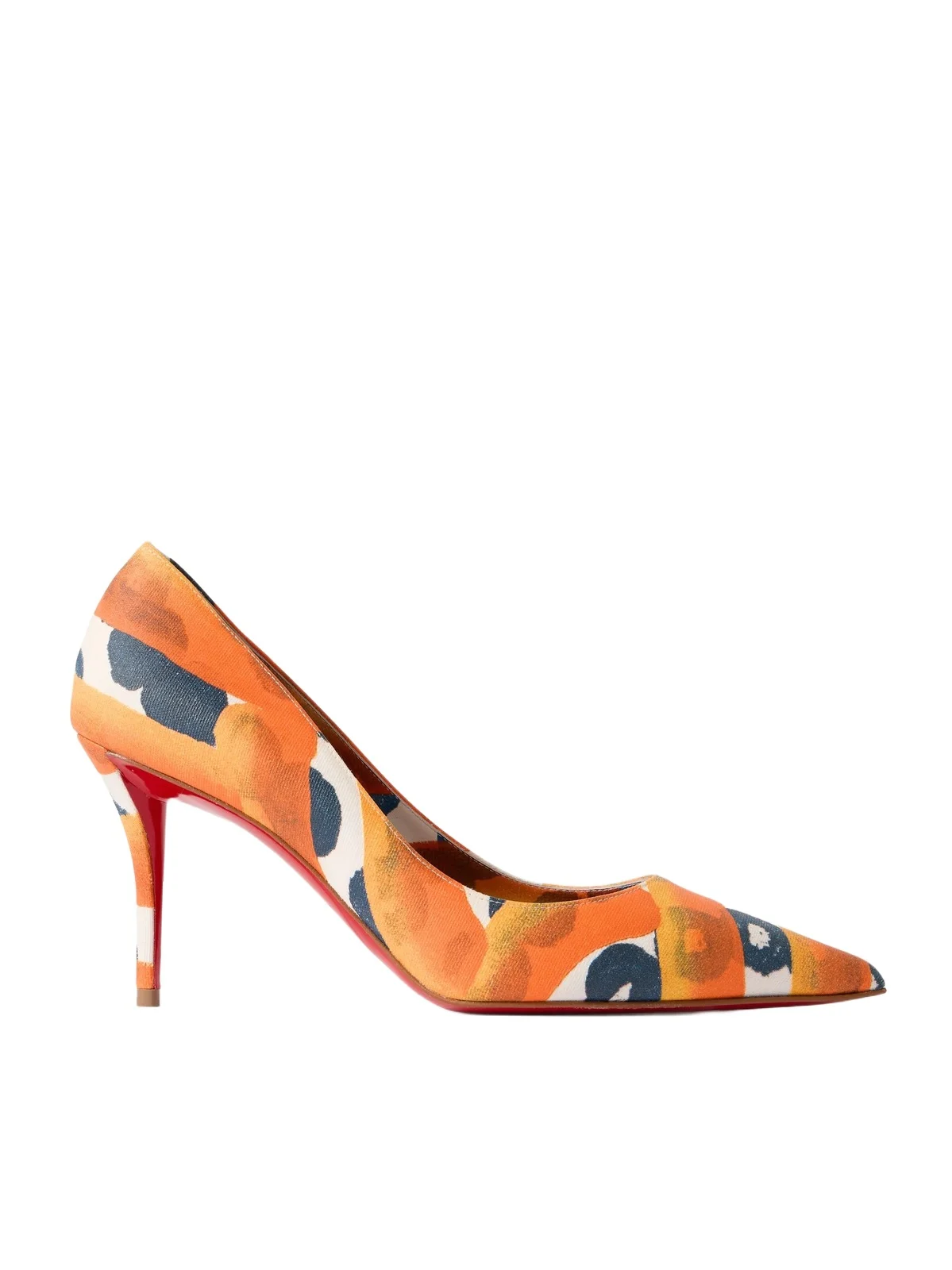 Miss Z 80 Printed Faille Pumps