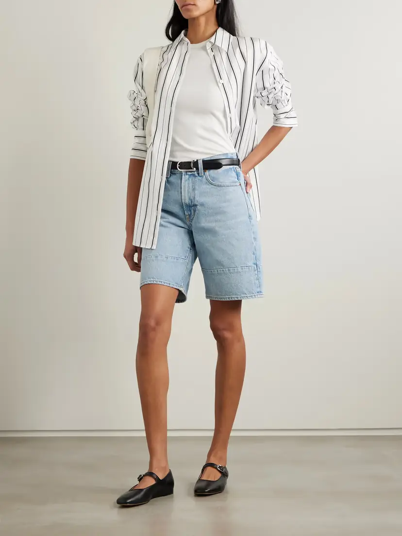 B SIDES Marcel Wide-leg Shorts | Thumbnail 2