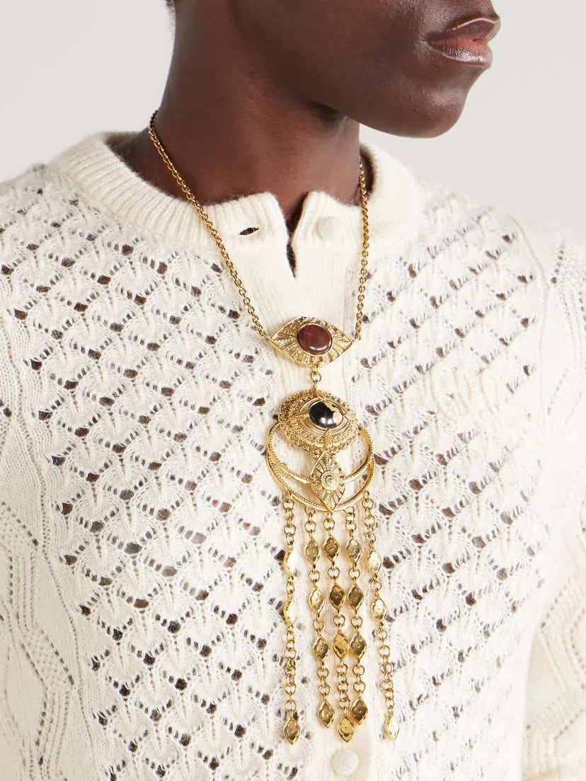 Chloé tone Jasper Necklace | Thumbnail 2 Chloé tone Jasper Necklace | Thumbnail 2