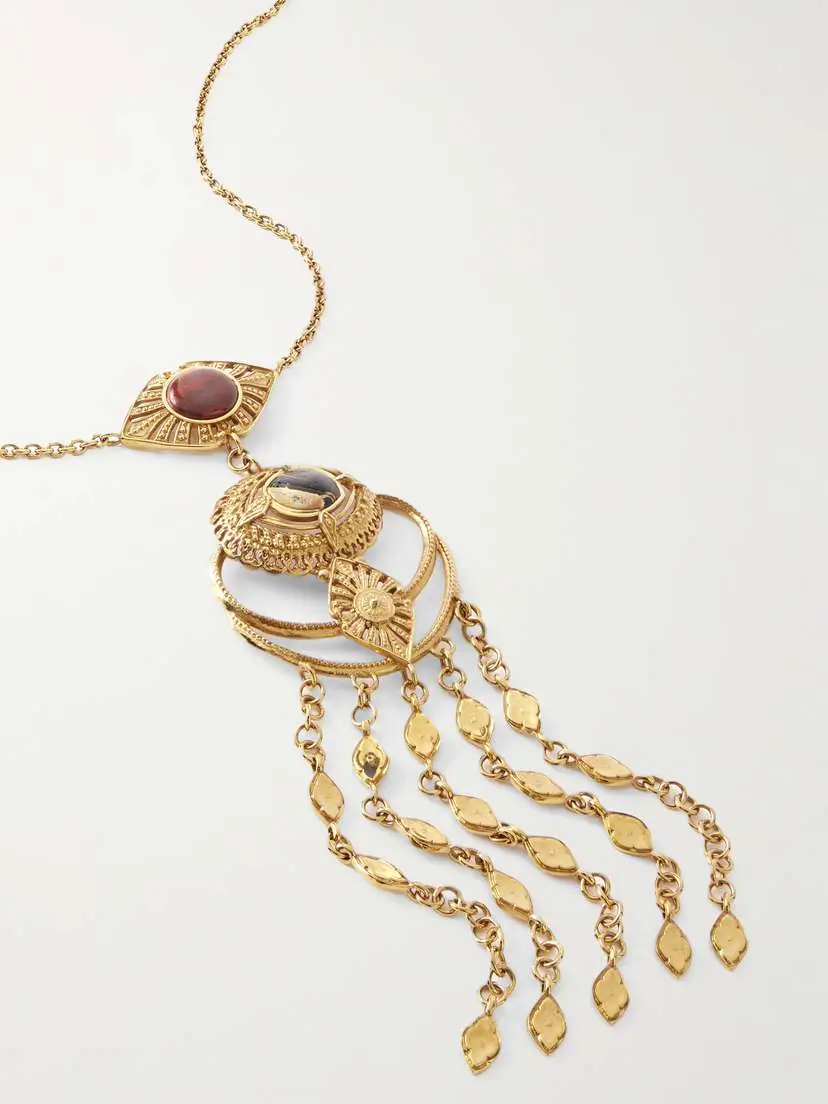Chloé tone Jasper Necklace | Thumbnail 4 Chloé tone Jasper Necklace | Thumbnail 4