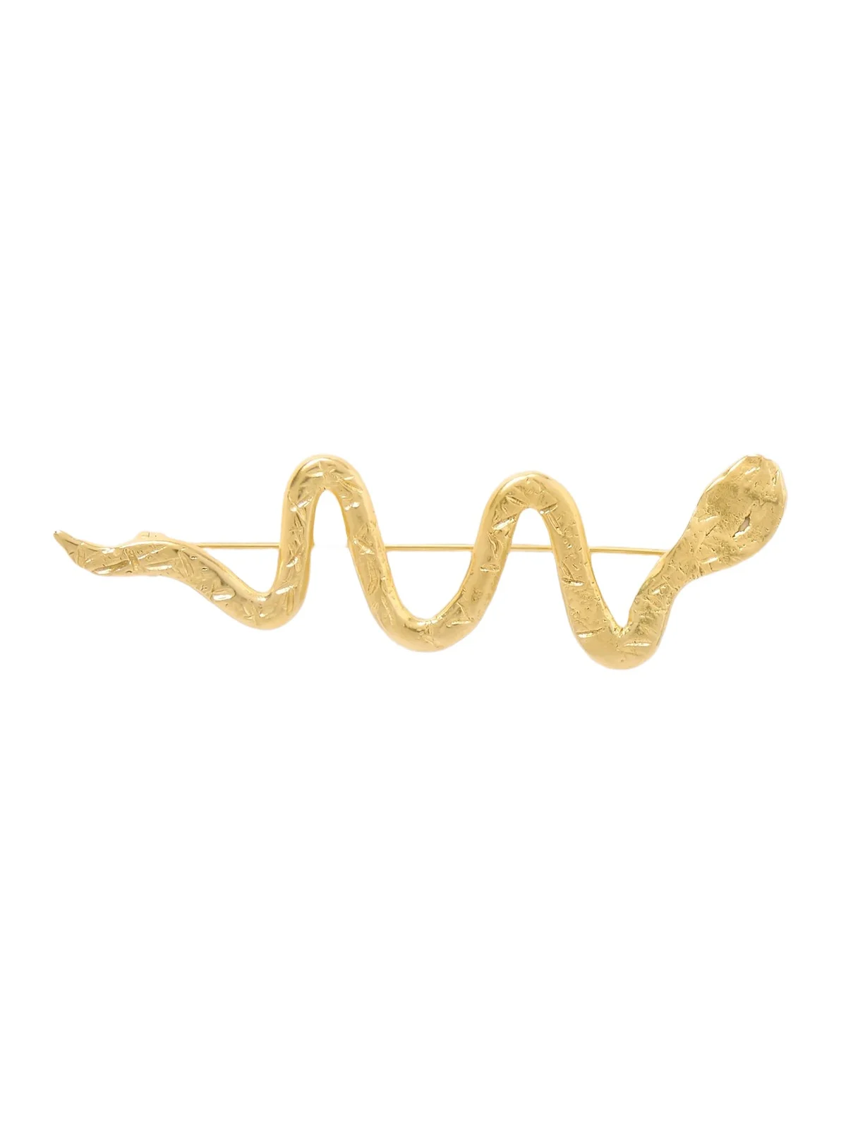 YSSO Ophis Gold-plated Brooch