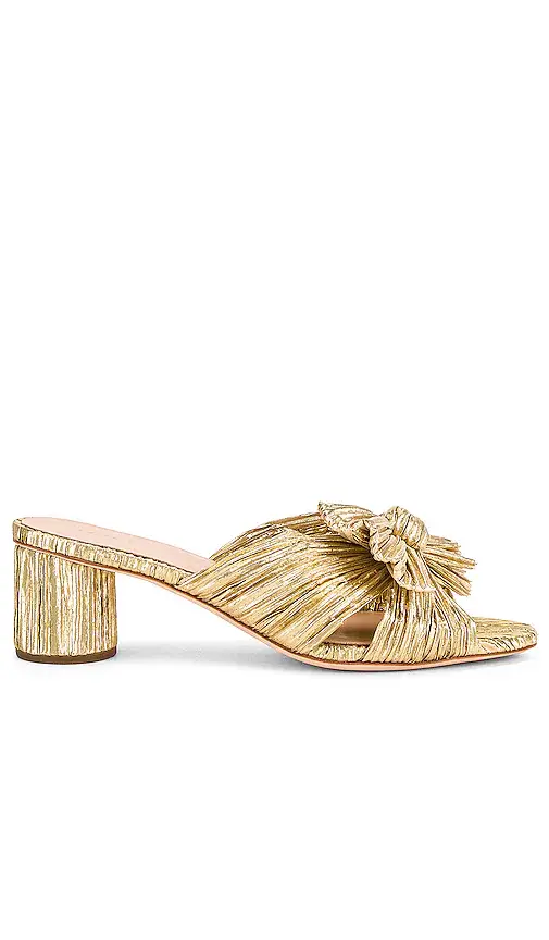 Loeffler Randall Emilia Pleated Knot Mule