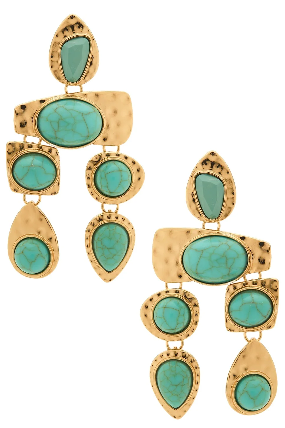 petit moments Multi Stone Earrings