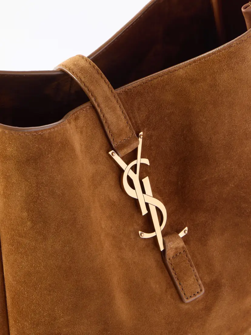 Saint Laurent Le 5 À 7 Supple Small Suede Shoulder Bag | Thumbnail 4 Saint Laurent Le 5 À 7 Supple Small Suede Shoulder Bag | Thumbnail 4