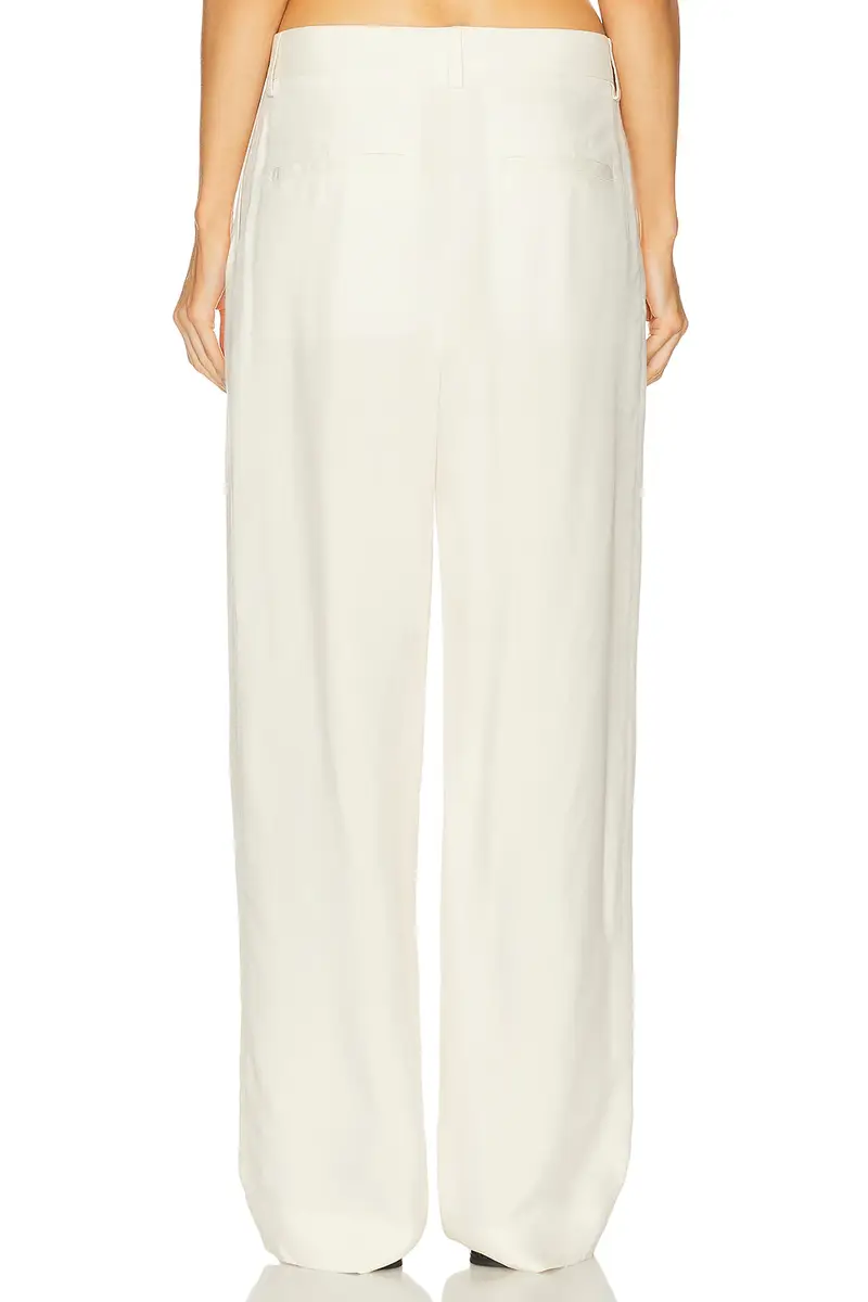 TOTEME Double Pleat Straight Trouser | Thumbnail 4