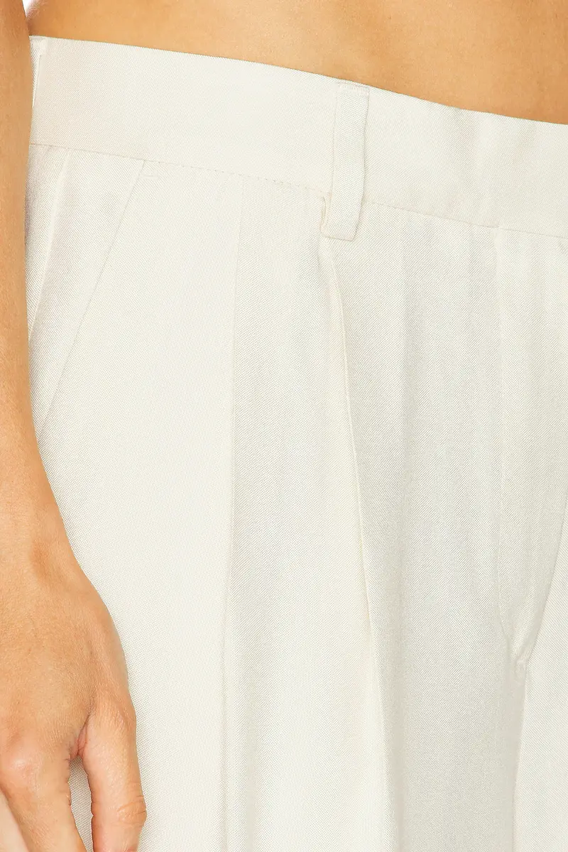 TOTEME Double Pleat Straight Trouser | Thumbnail 6