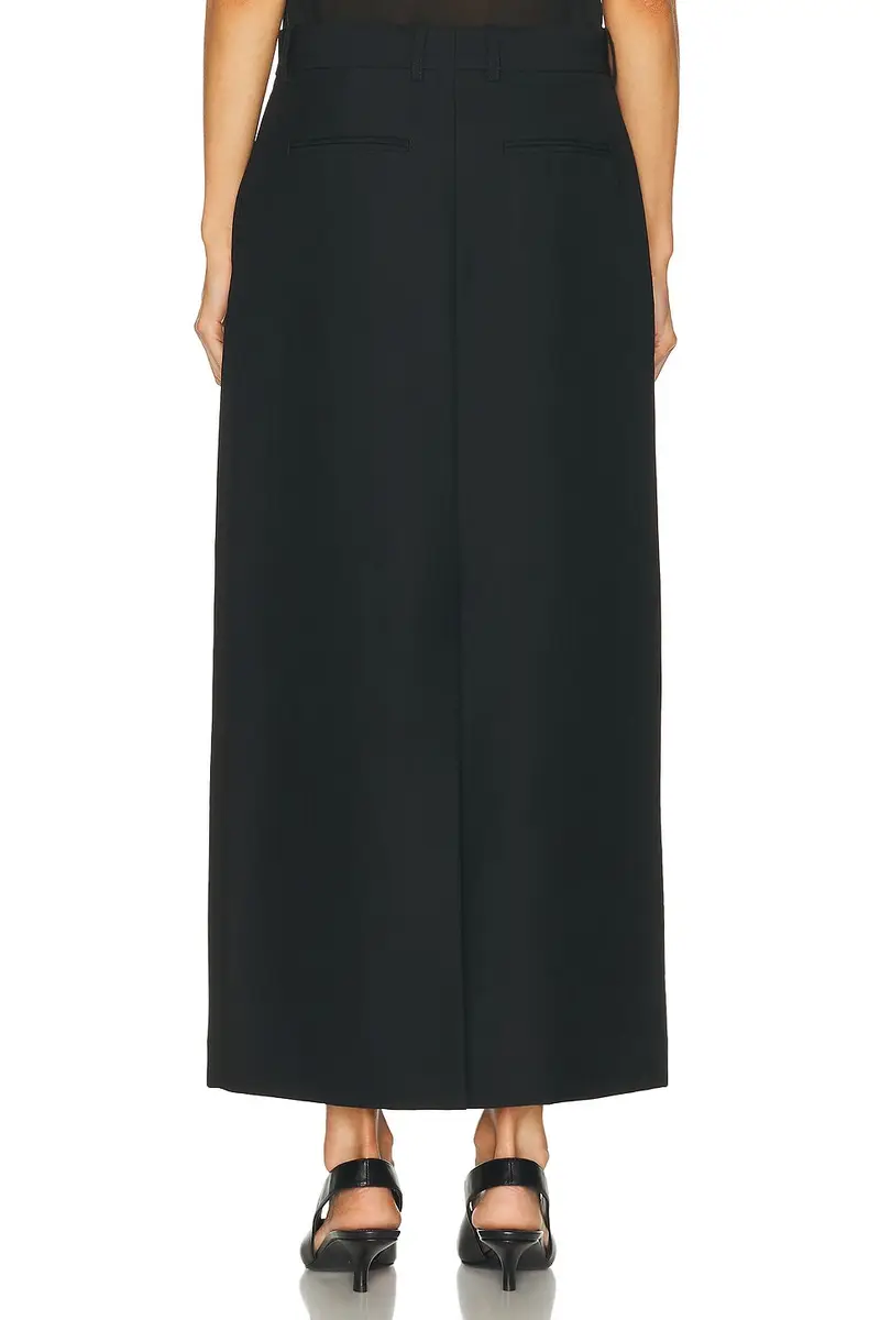 Toteme Low Waist Straight Skirt | Thumbnail 4