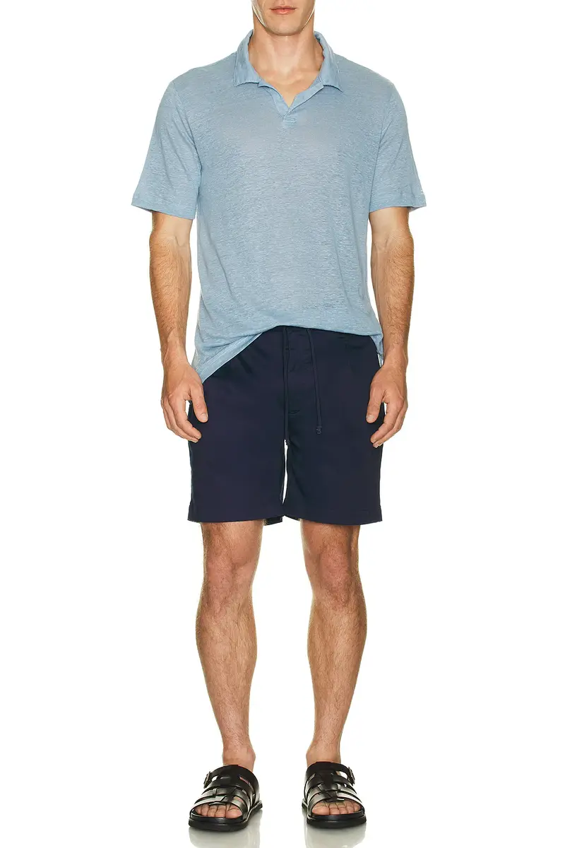 Onia Shaun Linen Polo | Thumbnail 6