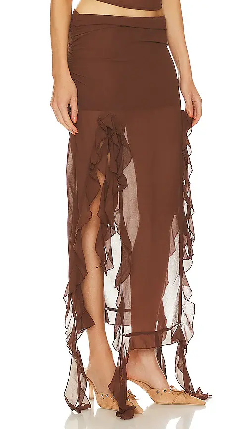 LIONESS Rendezvous Maxi Skirt | Thumbnail 2
