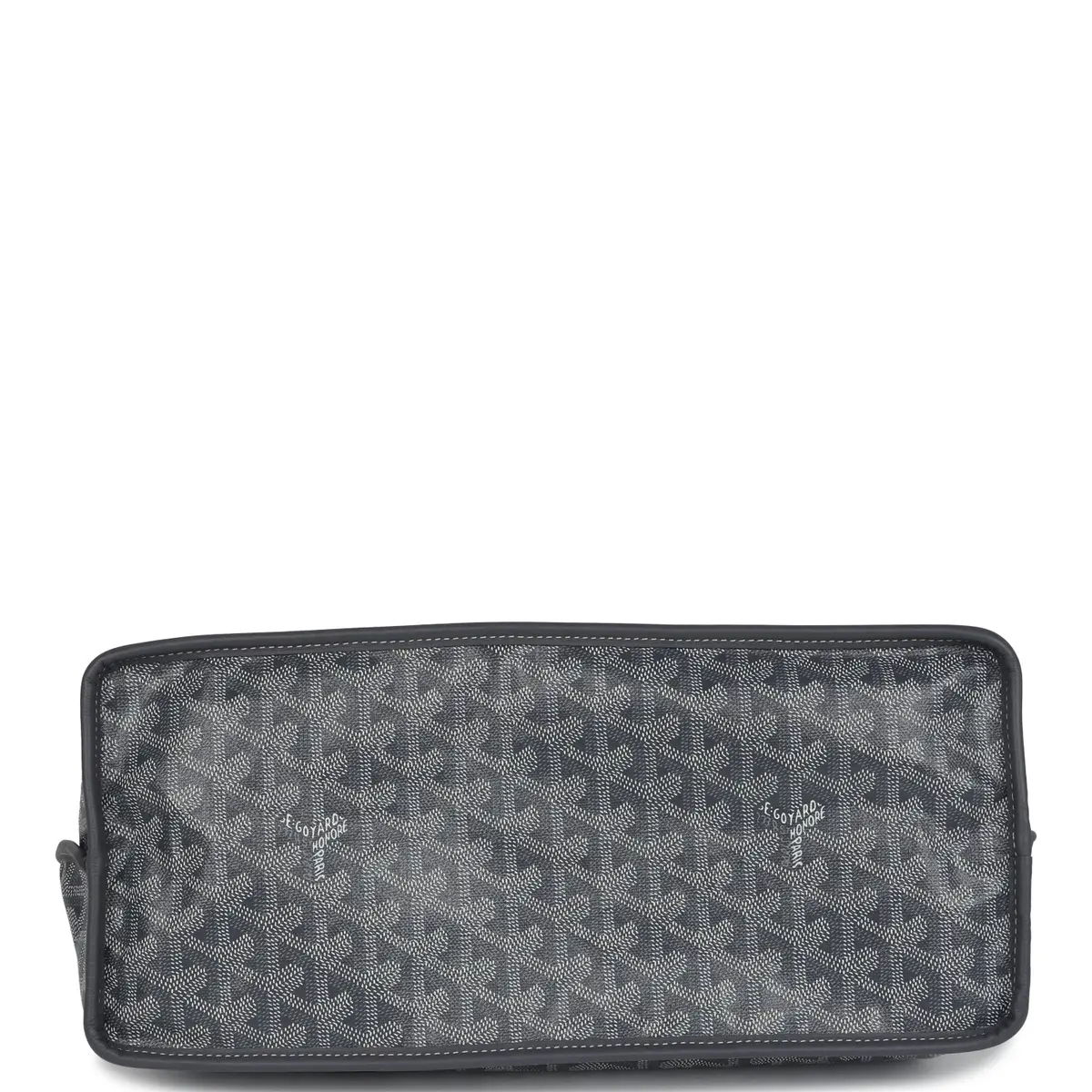 goyard Goyard Goyardine Grey Anjou PM Embroidered Elephant Tote Palladium Hardware | Thumbnail 7 goyard Goyard Goyardine Grey Anjou PM Embroidered Elephant Tote Palladium Hardware | Thumbnail 7