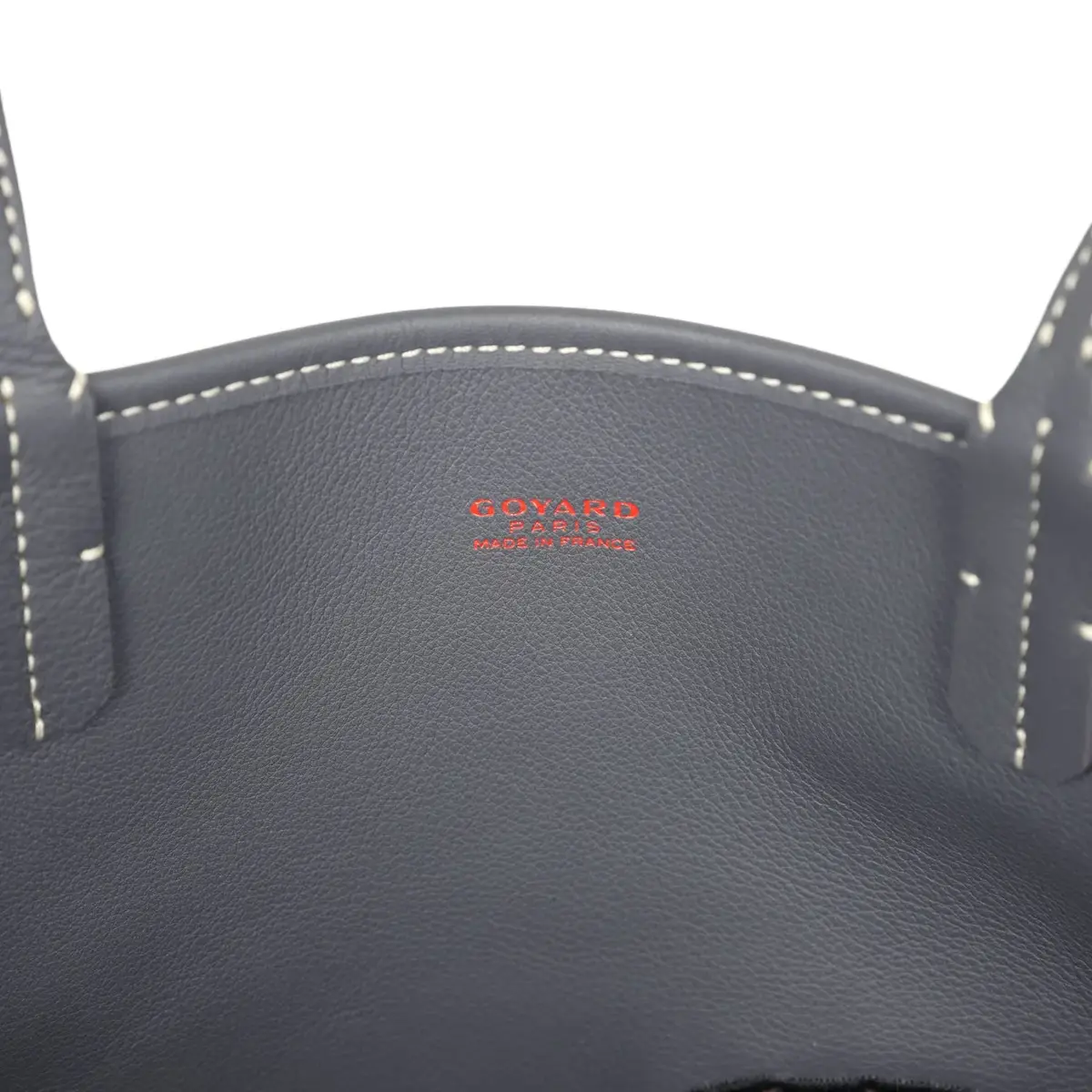goyard Goyard Goyardine Grey Anjou PM Embroidered Elephant Tote Palladium Hardware | Thumbnail 10 goyard Goyard Goyardine Grey Anjou PM Embroidered Elephant Tote Palladium Hardware | Thumbnail 10