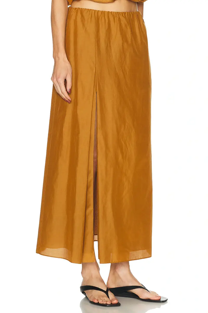 Loulou de Saison Carmen Long Gathered Skirt | Thumbnail 2