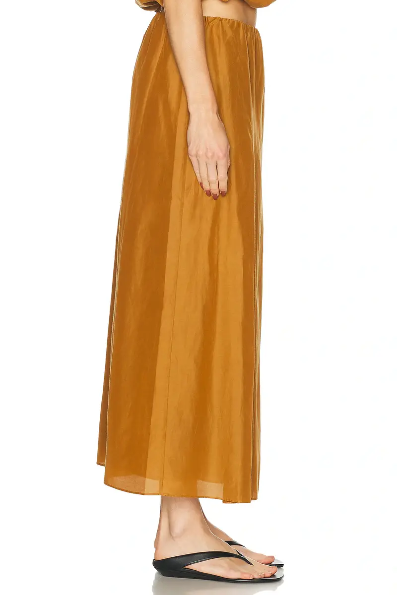 Loulou de Saison Carmen Long Gathered Skirt | Thumbnail 3