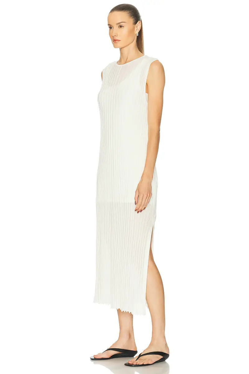 Loulou de Saison Ada Sleeveless Long Knit Dress | Thumbnail 3