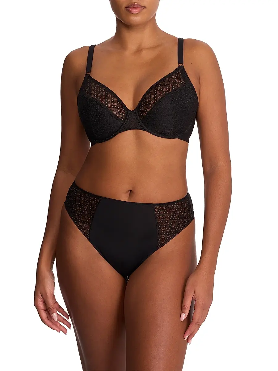 Natori Women's Harmony Smooth Back Underwire Bra - Black | Thumbnail 4 Natori Women's Harmony Smooth Back Underwire Bra - Black | Thumbnail 4