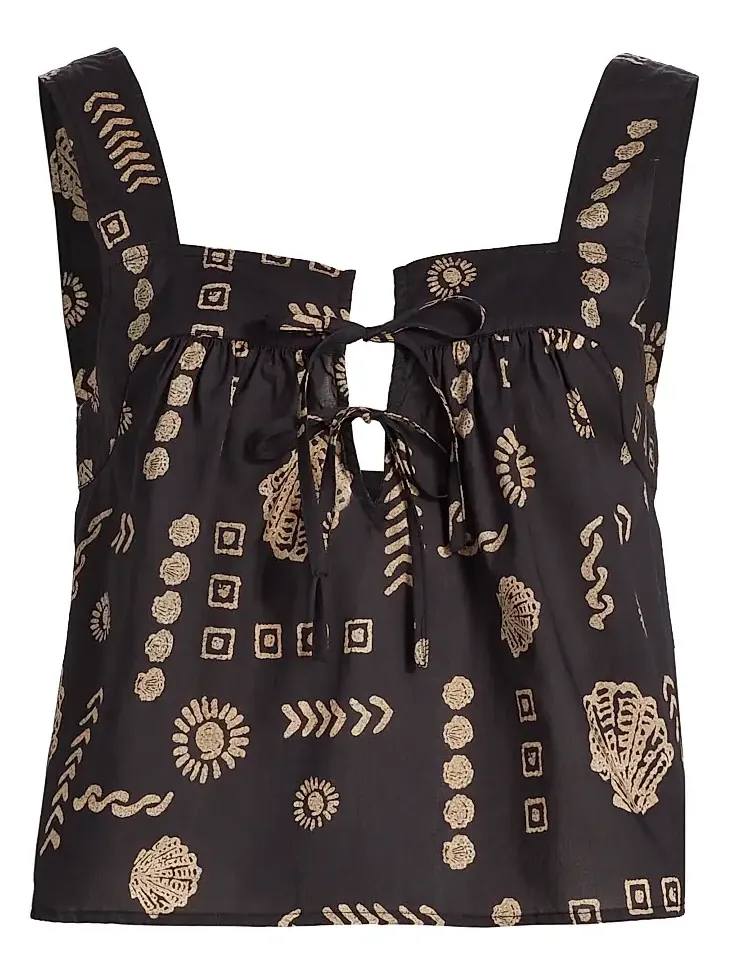RAILS Women's Blythe Abstract Print Cotton Tank