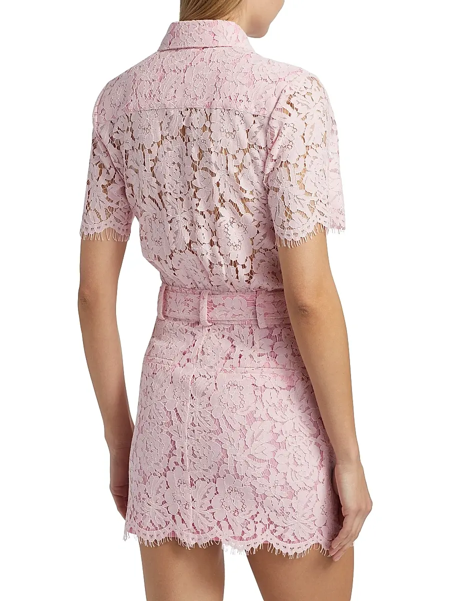 Generation Love Women's Morgana Lace Belted Dress | Thumbnail 5 Generation Love Women's Morgana Lace Belted Dress | Thumbnail 5