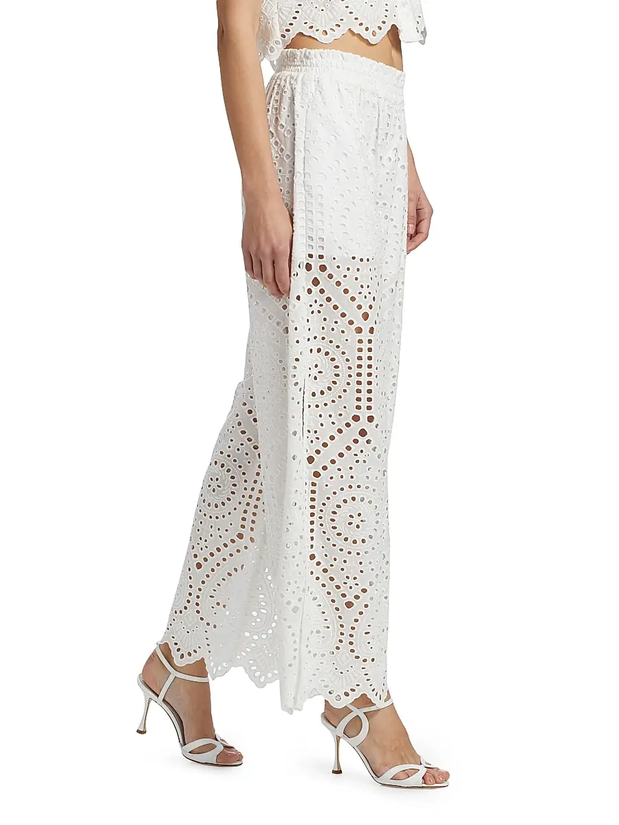 Generation Love Women's Connie Cotton Eyelet Pants | Thumbnail 4 Generation Love Women's Connie Cotton Eyelet Pants | Thumbnail 4